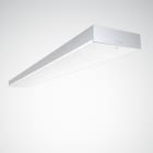 Trilux - Plafonnier/Applique Opendo 38W 1408mm 4000K 4700lm IP20 IK03 UGR19 DALI argent