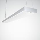 Trilux - Luminaire suspendu Opendo 46W 1408mm 3000K 5400lm IP20 IK03 UGR19 DALI argent