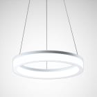 Trilux - Luminaire suspendu Polaron 17W 3000K 1900lm IP40 IK05 UGR22 on/off blanc
