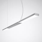 Trilux - Luminaire suspendu Parelia 79W 2108mm 4000K 13700lm IP20 IK02 UGR19 DALI argent