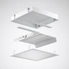 Trilux - Kit rénovation LED Fidesca 46W 552mm 4000K 5500lm IP20 DALI blanc