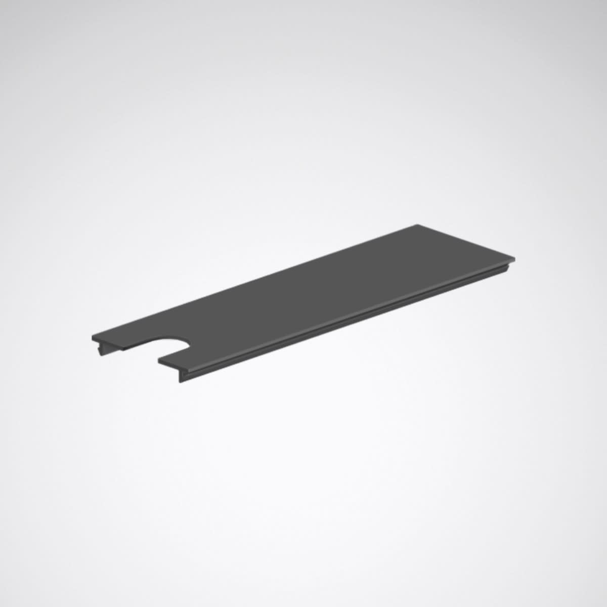 Trilux - Alimentation par le dessus pour Rail DALI suspendu 92 mm noir