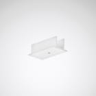 Trilux - Plaque de recouvrement pour alimentation Rail DALI encastré 95 mm blanc