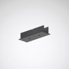 Trilux - Plaque de recouvrement pour raccord en ligne Rail DALI encastré 95 mm noir