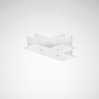 Trilux - Plaque de recouvrement pour raccord en L Rail DALI encastré 120 mm blanc