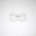 Trilux - Plaque de recouvrement pour raccord en X Rail DALI encastré 120 mm blanc