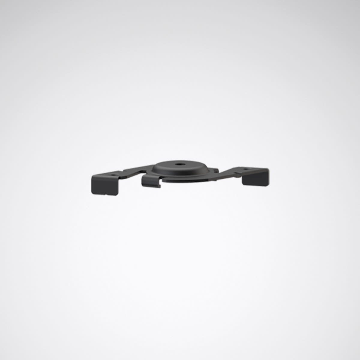 Trilux - Crampon de fixation pour Rail DALI en saillie noir