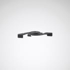 Trilux - Crampon de fixation pour Rail DALI en saillie noir