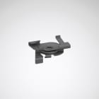 Trilux - Clip type Track avec pince à ressort pour Rail DALI saillie noir