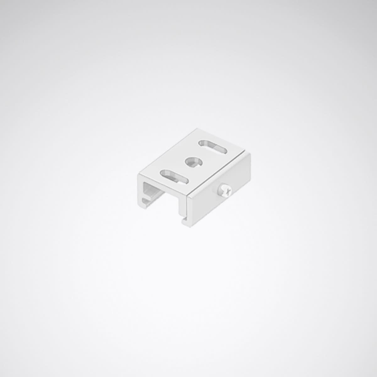 Trilux - Crampon de fixation pour Rail saillie blanc