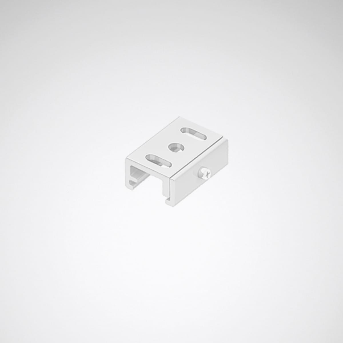 Trilux - Crampon de fixation pour Rail saillie blanc