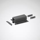 Trilux - Kit de montage trimless livré avec alimentation de Rail DALI noir