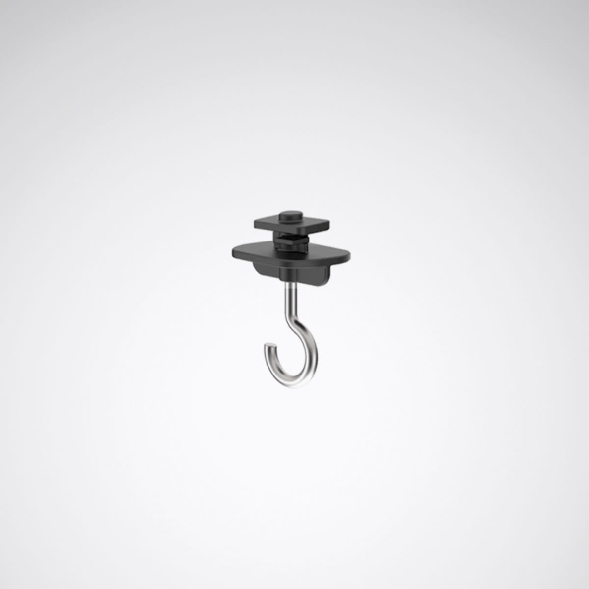 Trilux - Crochet universel pour une fixation au plafond noir