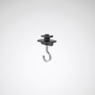 Trilux - Crochet universel pour une fixation au plafond noir