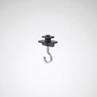 Trilux - Crochet universel pour une fixation au plafond noir
