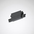 Trilux - Raccord en ligne + alimentation centrale Rail DALI suspendu noir