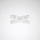 Trilux - Raccord en X pour alimentation Rail DALI encastré, saillie blanc