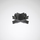 Trilux - Raccord en X pour alimentation Rail DALI suspendu noir