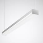 Trilux - Luminaire suspendu Solvan 47W 1413mm 3000K 6300lm IP20 IK03 UGR19 DALI argent