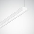 Trilux - Luminaire suspendu Solvan 48W 1413mm 4000K 6300lm IP20 IK03 UGR22 DALI blanc