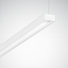 Trilux - Luminaire suspendu Solvan 50W 1473mm 4000K 6400lm IP20 IK03 UGR22 DALI blanc