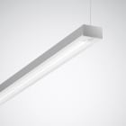 Trilux - Luminaire suspendu Solvan 50W 1473mm 4000K 6400lm IP20 IK03 UGR22 DALI argent