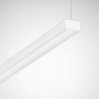Trilux - Luminaire suspendu Solvan 44W 1413mm 3000K 6000lm IP20 IK03 UGR22 DALI blanc