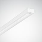 Trilux - Luminaire suspendu Solvan 50W 1473mm 4000K 6400lm IP20 IK03 DALI HCL blanc