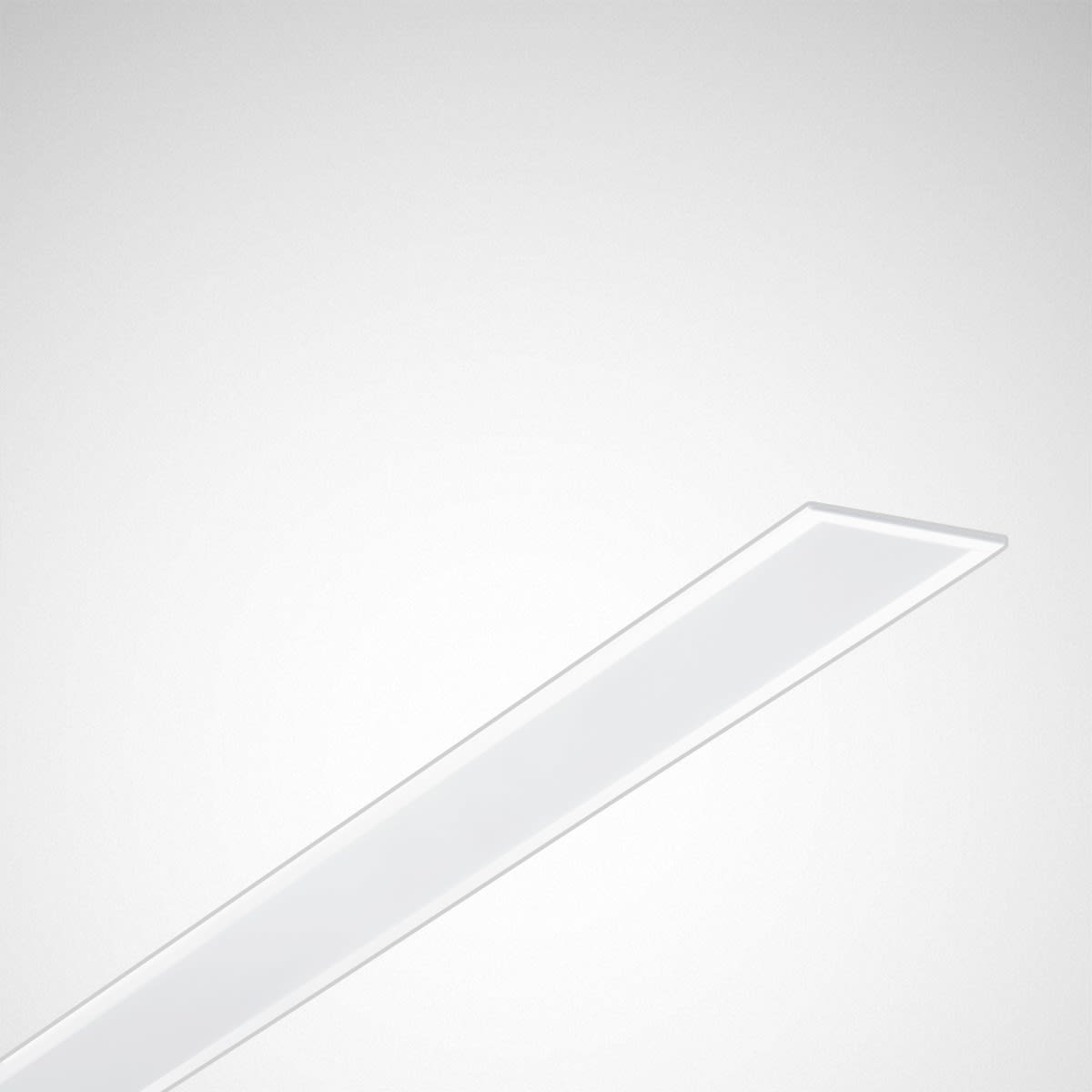 Trilux - Luminaire encastré Solvan T16 28/54W (1176 x 84) IP20 IK03 on/off blanc