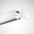 Trilux - Embouts frontaux -1 paire - Solvan H - gris argent