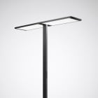 Trilux - Luminaire sur pied Luceo 216W 1334mm 4000K 30600lm on/off noir symétrique