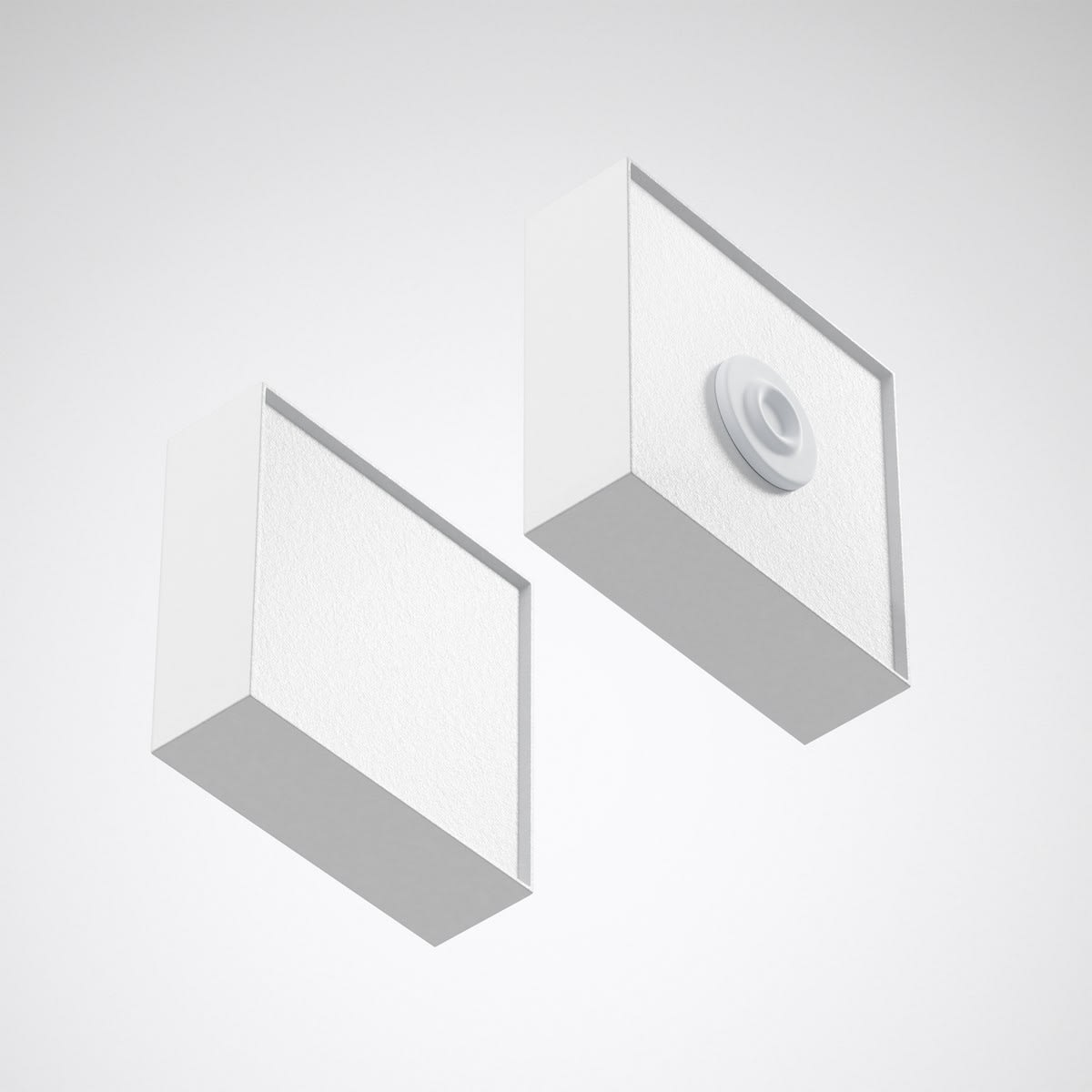 Trilux - Accessoire Varitura/jeu de 2 embouts alu blanc pour version plafonnier