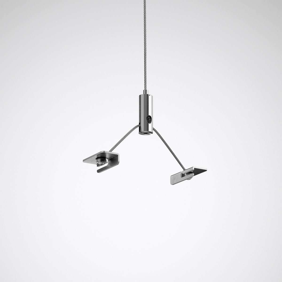 Trilux - Accessoire Varitura/jeu de 2 suspensions par câble de 2 mètres en Y