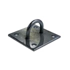 Gripple - Platine d'ancrage 100x100mm pour la fixation mural des systèmes CTI et EP