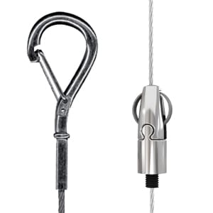 Gripple - Angel CENTRALE M6X12 câble N1 4m embout Crochet