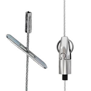 Gripple - Angel CENTRALE M6X12 câble N1 4m embout Butée