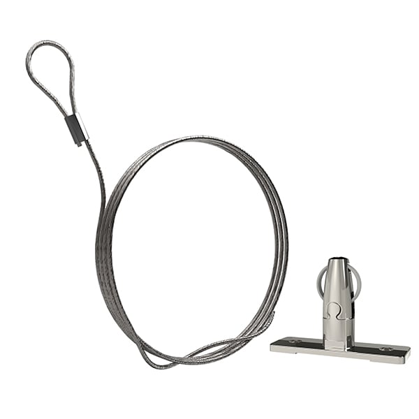 Gripple - Angel sortie centrale T N°1 câble 4m embout Boucle