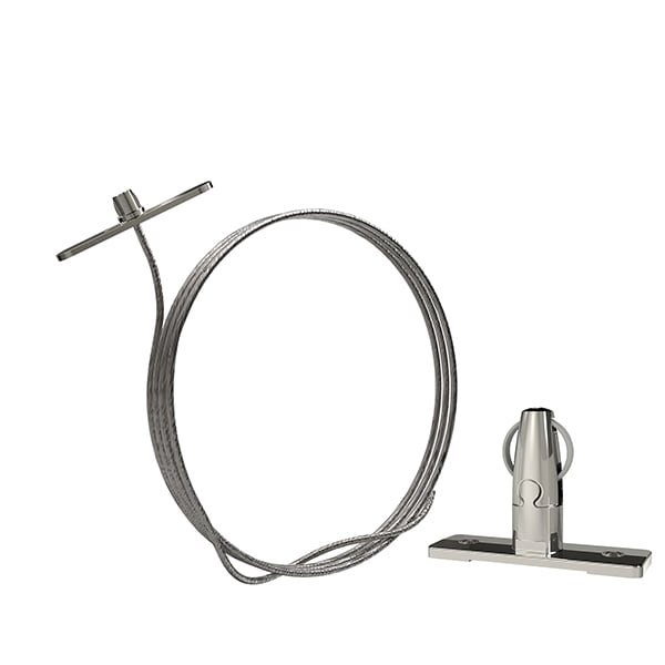 Gripple - Angel sortie centrale T N°1 câble 2m embout Butée