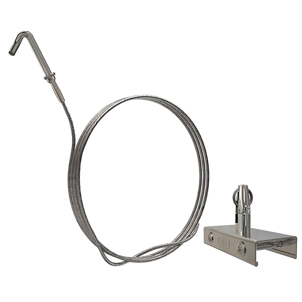 Gripple - Angel ETJ sortie latérale N°1 (15 kg) câble 1m embout Bac Acier