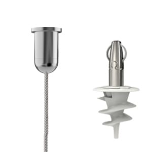 Gripple - Angel Helix sortie latérale câble (15kg) 5m embout Déco M6