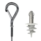 Gripple - Angel Helix sortie centrale câble (15kg) 2m embout Crochet