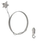 Gripple - C-Clip Angel N1 (15kg) câble longueur 2m pour CTI3