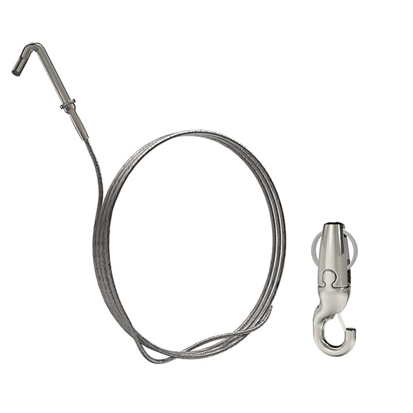 Gripple - Angel sortie latérale crochet N°1 câble 3m embout Bac Acier