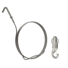 Gripple - Angel sortie latérale crochet N°1 câble 5m embout Bac Acier