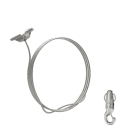 Gripple - Angel sortie latérale crochet N°1 câble 3m embout Clip TCW