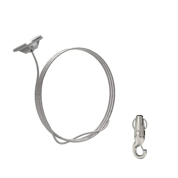 Gripple - Angel sortie latérale crochet N°1 câble 1m embout Clip TCW