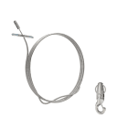 Gripple - Angel sortie latérale crochet N°1 câble 1m embout Butée