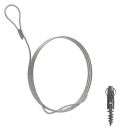 Gripple - Angel Mini Helix sortie latérale câble (15kg) 4m embout Boucle