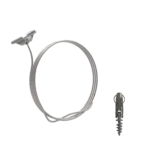 Gripple - Angel Mini Helix sortie latérale crochet (5kg) câble 4m embout Clip TCW