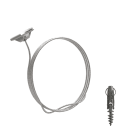 Gripple - Angel Mini Helix sortie latérale crochet (5kg) câble 4m embout Clip TCW